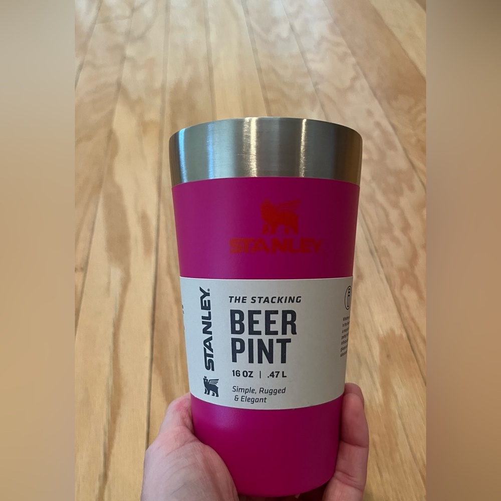 Rare Stanley beer pint